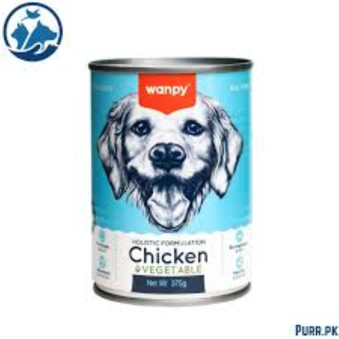 WANPY CANNED DOG FOOD CHICKEN 375G TN-01C
